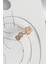 Mulvxxmd XDN02 Pirinç Gold Renk Zirkon Taşlı Bal Peteği Model Kadın Kıkırdak Küpe (Mulvix) 2