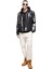 Woven Badge (Bb) Hoodie Siyah Erkek Sweatshirt 4