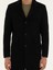 Erkek Siyah Slim Fit Kaşmir Karışımlı Palto 50279577-VR046 6