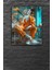 Çok Renkli, Socrates Desenli, Yunan Tanrısı, Modern Sanat, 4 mm Temperli, Kırılmaz Cam Tablo 1