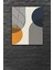 Çok Renkli Geometrik Desenli Modern 4 mm Temperli Kırılmaz Cam Tablo 1