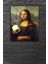 Çok Renkli, Mona Lisa Desenli, Modern Sanat, 4 mm Temperli, Kırılmaz Cam Tablo 1