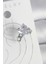 Pirinç Gümüş Renk Zirkon Taşlı Kalp Model Kadın Kıkırdak Küpe - TJ-BKP10563 1