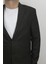 Moda Fistan Store Erkek Düz Spor Kesim Normal Kalıp Çift Düğme Çift Yırtmaçlı Blazer Ceket 3