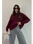 Bisiklet Yaka Oversize Triko Kazak 4