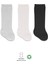 Bistyle Derby Dizaltı Çorap 3'lü BS40101 Ekru Gri Siyah 1
