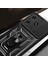 Tecno Spark 10C ile Uyumlu Kılıf Sürgülü Siyah Panther Yüzüklü Silikon Orijinal (Tecno Spark 10C ile Uyumlu, Sürgülü Siyah) 3