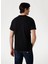 Bisiklet Yaka Desenli Siyah Erkek T-Shirt M5GI11K8FQ4JBLK Ss Cn Guess Trıang 4