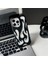 Apple iPhone 13 Pro Max Uyumlu Kılıf Zebana Flame Silikon Kılıf Siyah 2