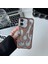Apple iPhone 12 Uyumlu Kılıf Zebana Flame Silikon Kılıf Rose Gold 1
