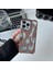 Apple iPhone 16 Pro Max Uyumlu Kılıf Zebana Flame Silikon Kılıf Rose Gold 1