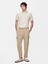 Erkek Gabardin Regular Kargo Bej Pantolon 1