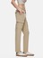 Erkek Gabardin Regular Kargo Bej Pantolon 2