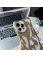 Apple iPhone 16 Pro Uyumlu Kılıf Zebana Flame Silikon Kılıf Gold 2