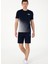 Bisiklet Yaka Lacivert Erkek T-Shirt S-Zenax 4