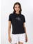Bisiklet Yaka Düz Siyah Kadın T-Shirt LV047B864GUB1 1