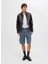 Denim Şort, L, Mavi 1