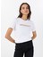 Bisiklet Yaka Ekru Kadın T-Shirt W2510176102-REGULAR Fit Big Logo T- 3