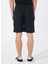 2096211011FM2359 Siyah Normal Düz Erkek Şort 5