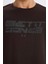 %100 Pamuk Slim Fit Dar Kesim Bisiklet Yaka Baskılı Kısa Kollu Tişört E0577AX25SM 5