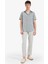 Relax Fit Rahat Kesim Dar Paça Keten Karışımlı Yazlık Pantolon C1140AX25SM 2