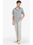 Relax Fit Rahat Kesim Dar Paça Keten Karışımlı Yazlık Pantolon C1140AX25SM 5