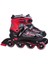 Unisex Çocuk Kırmızı Inline Super Paten 34-37 1