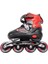 Unisex Çocuk Kırmızı Inline Super Paten 34-37 2