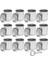 12 Paket Kapaklı Boş Boya Kutusu 0,4 Quart Teneke Astarsız Boya Kovası (Yurt Dışından) 1