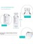 100 Paket Flakon, 2 ml Hplc Flakon, Üzerine Yazma Noktası ve Derecelendirmelerle, Şeffaf (Yurt Dışından) 3