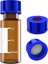 100 Paket Flakon, 2 ml Hplc Flakon, Üzerine Yazma Noktası ve Derecelendirmeler, Amber (Yurt Dışından) 2