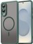 Samsung Galaxy S25 Edge Tpu + Pc Mat Cilt Dokunmatik Telefon Kılıfı Magsafe ile Uyumlu (Yurt Dışından) 1