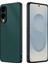 Samsung Galaxy S25 Edge Pu Deri Kaplamalı Pc + Tpu Düşmeye Karşı Telefon Kılıfı (Yurt Dışından) 1
