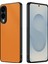 Samsung Galaxy S25 Edge Pu Deri Kaplamalı Pc + Tpu Düşmeye Karşı Telefon Kılıfı (Yurt Dışından) 1