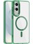 Samsung Galaxy S25 Edge Tpu+Pc Şeffaf Telefon Kılıfı Magsafe ile Uyumlu (Yurt Dışından) 1