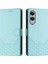 Samsung Galaxy S25 Edge Honeycomb Rfıd Engelleme Deri Telefon Kılıfı Kayışlı (Yurt Dışından) 1