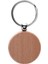 10 Adet Boş Yuvarlak Ahşap Anahtarlık Kendin Yap Ahşap Anahtarlıklar 40X40MM (Yurt Dışından) 1