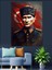 Mustafa Kemal Atatürk ve Bayrak Dekoratif Kanvas - Mdf Ahşap Tablo 2