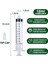 10ML Luer Lock Şırınga 4 Paket Plastik Steril Şırıngalar Iğnesiz (Yurt Dışından) 2