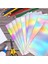 Metalik Holografik Kart Parlak Aynalı Kağıt Sayfaları (Yurt Dışından) 4