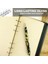 B5 9 Delikli Halkalı Dosya Mekanizmaları, Dosya Planlayıcıları Için, 2 Cm, Gümüş (Yurt Dışından) 5