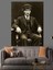 Mustafa Kemal Atatürk Dekoratif Kanvas - Mdf Ahşap Tablo 3