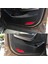 Araba Styling Yan Kapı Iç Çıkartması Anti-Kick Koruyucu Karbon Fiber Flim Çıkartmalar Hyundai Santa Fe 2013-2018 IX45 (Yurt Dışından) 4