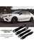 Yan Kapı Ayna Kapakları + Kapı Kolu Kapakları Toyota Camry 2018 Için Değiştirin 2019 2020 2021 2022 2023 Aksesuarları (Siyah) (Yurt Dışından) 3
