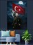 Mustafa Kemal Atatürk ve Kurt Dekoratif Kanvas - Mdf Ahşap Tablo 4