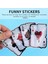 Araba Çıkartmaları, Komik Poker Desen Kamyon Araç Gövde Penceresi Yansıtıcı Etiket Çıkartmaları Dekorasyon (Yurt Dışından) 4