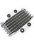 Motosiklet Motor Yağı Soğutucu Soğutma Radyatörü 85 ml Evrensel Gümüş Alüminyum 100CC-250CC Motosiklet Dirt Bike Atv (Yurt Dışından) 1