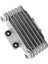 Motosiklet Motor Yağı Soğutucu Soğutma Radyatörü 85 ml Evrensel Gümüş Alüminyum 100CC-250CC Motosiklet Dirt Bike Atv (Yurt Dışından) 5