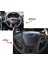 Araba Direksiyon Paneli Kapak Trim Çerçeve Dekoratör Etiket Ford Ranger Everest 2015+ Için Aksesuarlar, Siyah Ahşap Tahıl (Yurt Dışından) 3