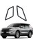 Mitsubishi Outlander 2022 2023 Için Karbon Fiber Dashboard Hava Çıkış Havalandırma Ayar Kapağı Etiket Dekorasyon Çerçeve Rhd (Yurt Dışından) 5